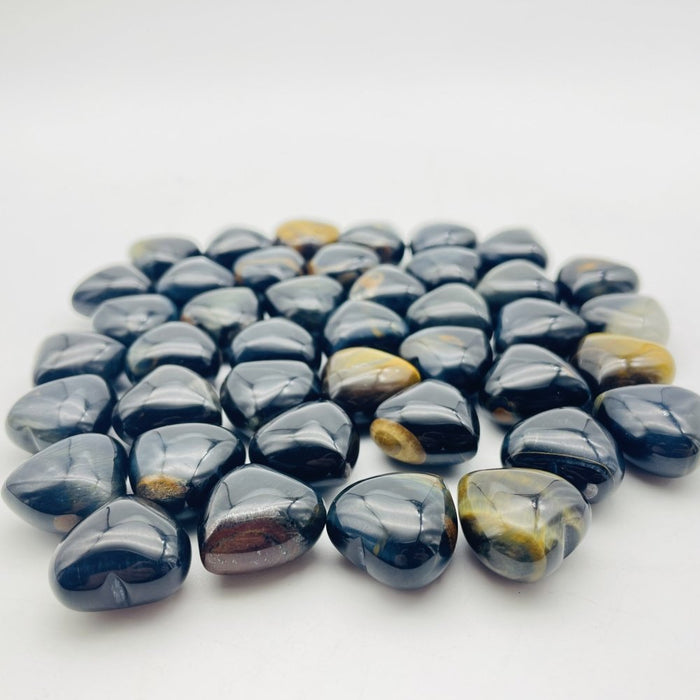 Blue Tiger Eye Heart Wholesale
