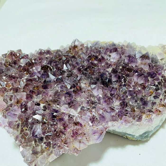 Brazil Cacoxenite Amethyst Cluster Specimen