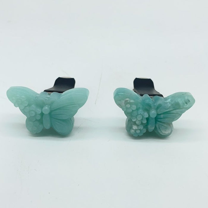 Caribbean Calcite Butterfly Car Air Vent Clip Wholesale