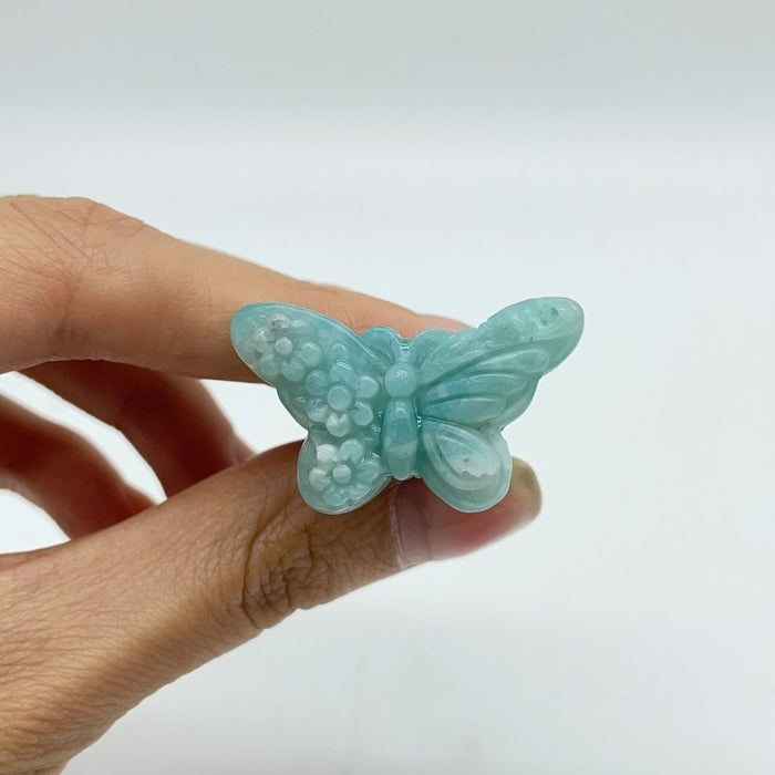 Caribbean Calcite Butterfly Car Air Vent Clip Wholesale