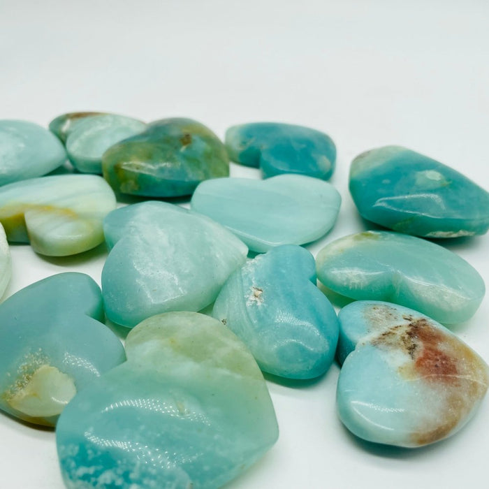 Caribbean Calcite Heart Crystal Wholesale