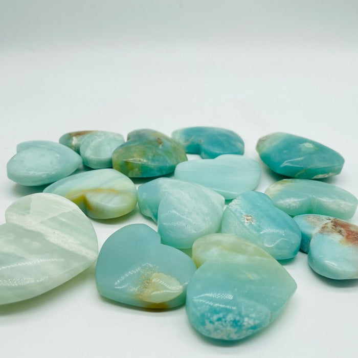 Caribbean Calcite Heart Crystal Wholesale
