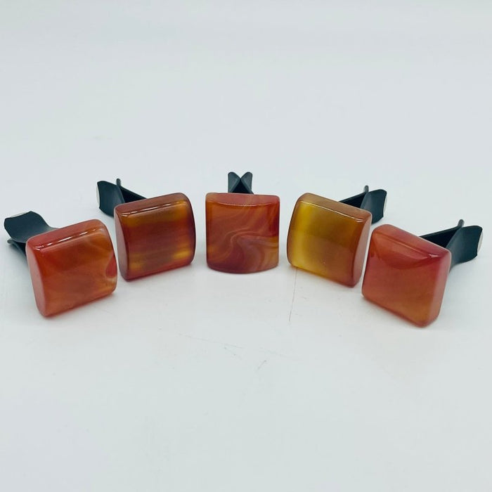 Carnelian Cube Car Air Vent Clips Wholesale Car Accessories
