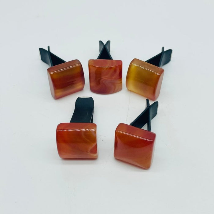 Carnelian Cube Car Air Vent Clips Wholesale Car Accessories