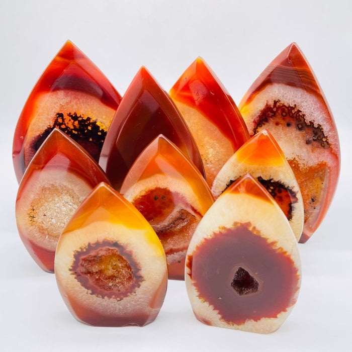 Carnelian Geode Druzy Arrow Head Shape Home Decoration Wholesale