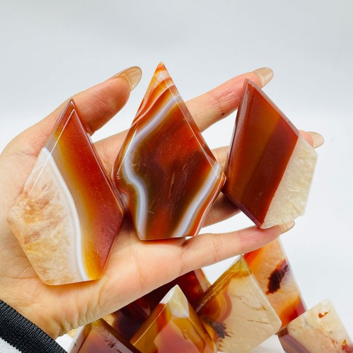 Carnelian Mixed Quartz Arrow Head Shape Wholesale