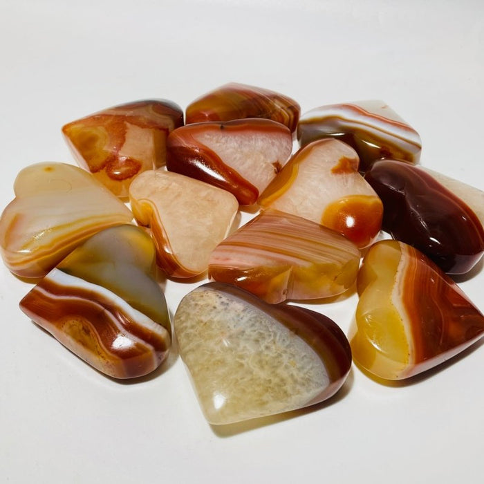 Carnelian Mixed Quartz Heart Wholesale