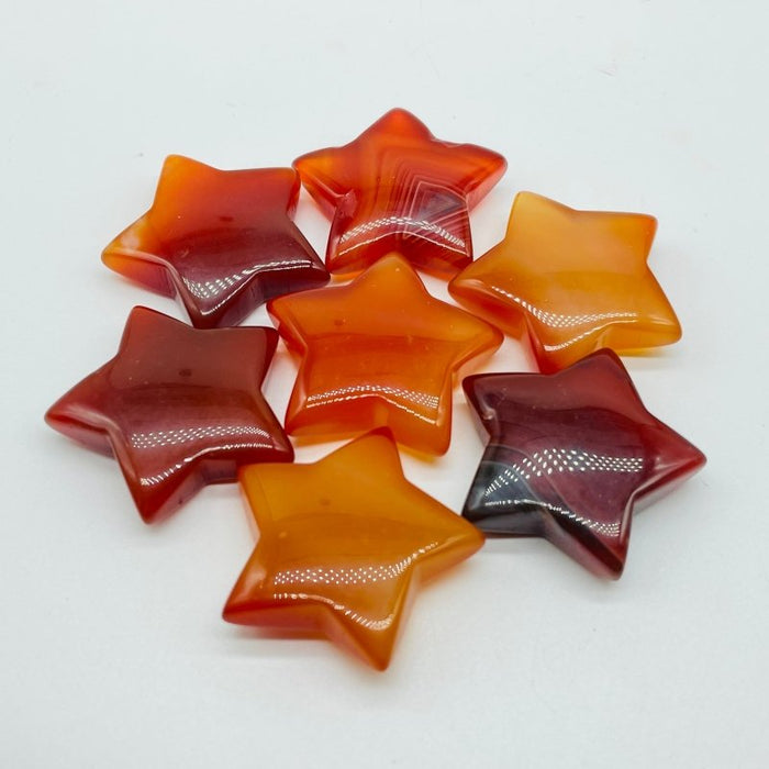 Carnelian Star&Moon Carving Wholesale