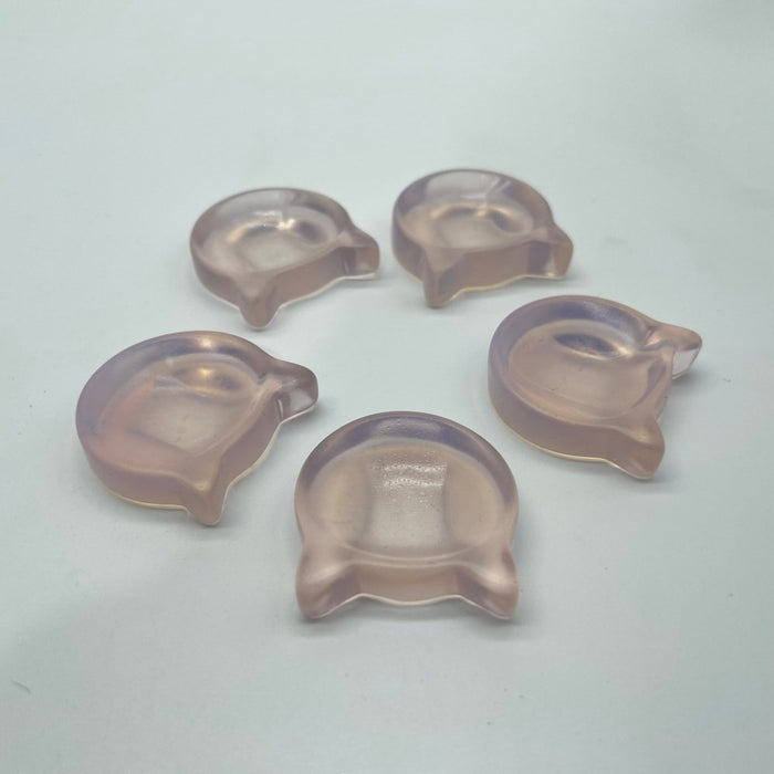Cat Head Shape Aventurine& Rose Opalite (man made)Carving Wholesale