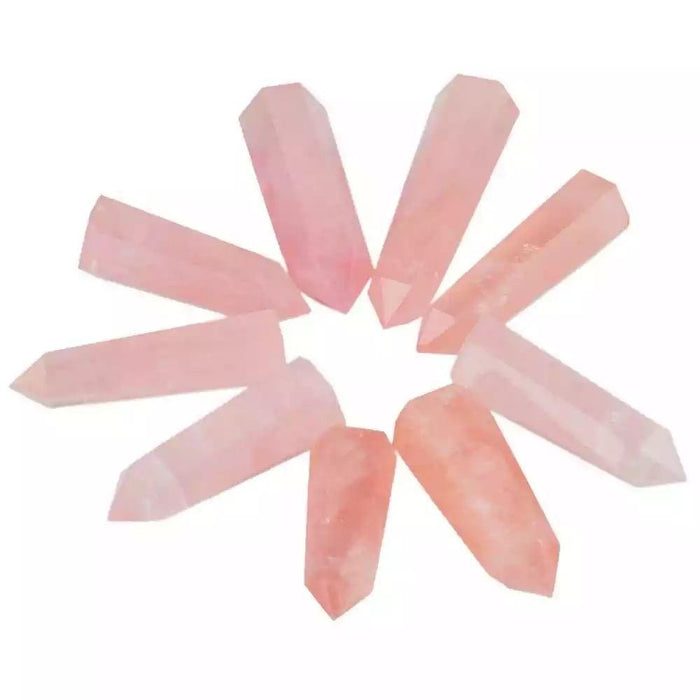 Brazil Rose Quartz Point Tower Wholesale