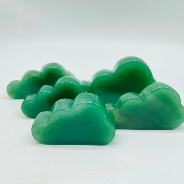 Chevron Amethyst & Green Aventurine Cloud Carving Wholesale