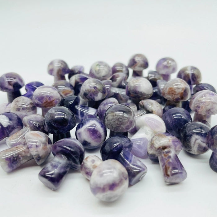 Chevron Amethyst Mushroom Wholesale