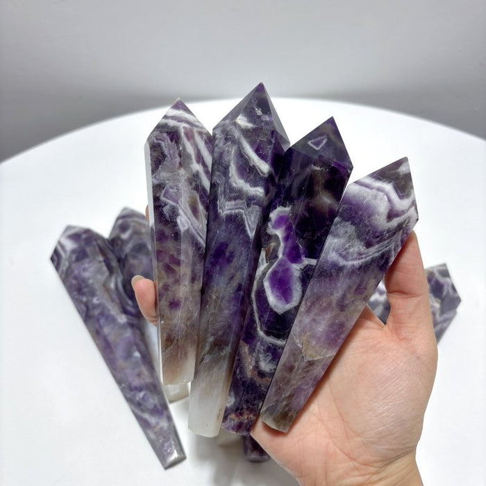 Chevron Amethyst Scepter Magic Wand Wholesale