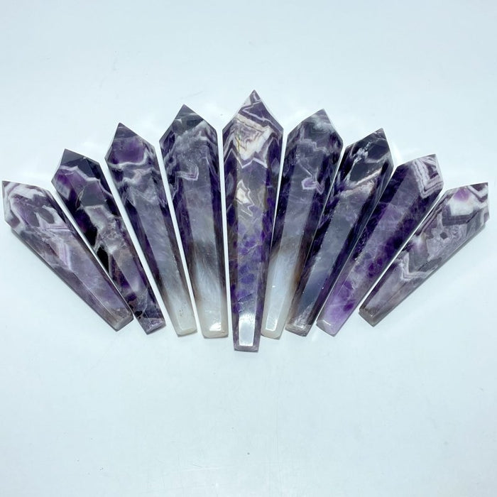 Chevron Amethyst Scepter Magic Wand Wholesale