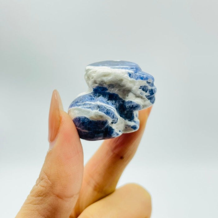 Christmas Cute Flying Shoe Wings Carving Howlite Sodalite Wholesale