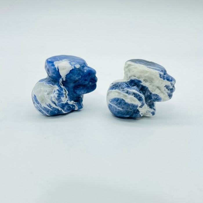 Christmas Cute Flying Shoe Wings Carving Howlite Sodalite Wholesale