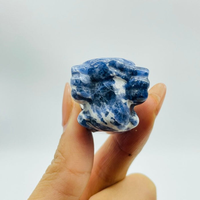 Christmas Cute Flying Shoe Wings Carving Howlite Sodalite Wholesale