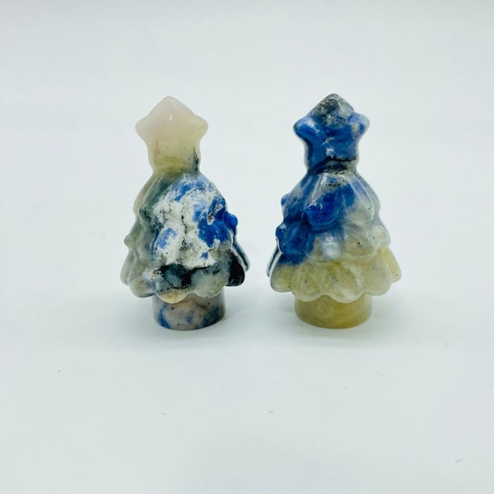 Christmas Tree Carving Wholesale Sodalite Howlite