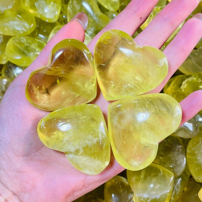 Citrine Heart Crystal Wholesale