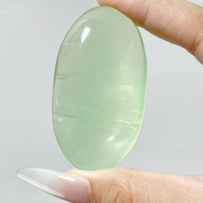 Clear Green Fluorite Palm Wholesale