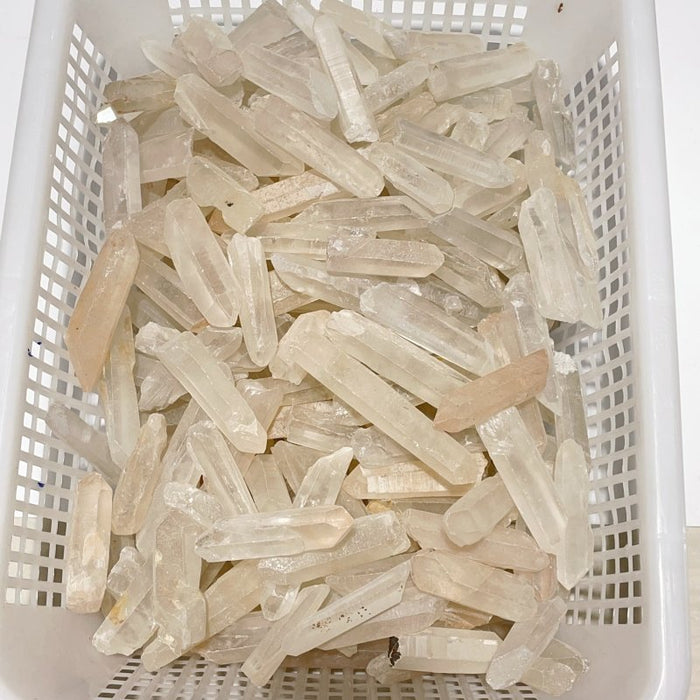 Clear Quartz Rough Raw Point Wholesale