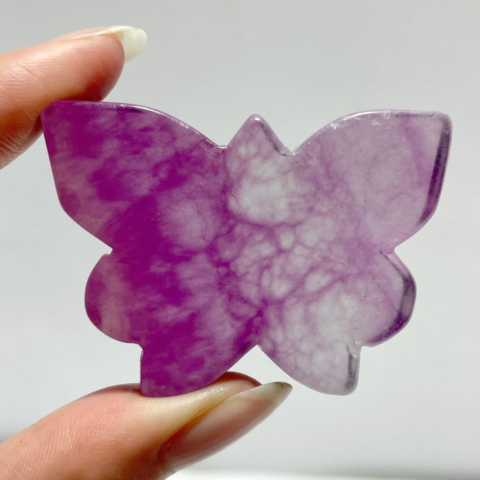 Colorful Fluorite Butterfly Carving Wholesale