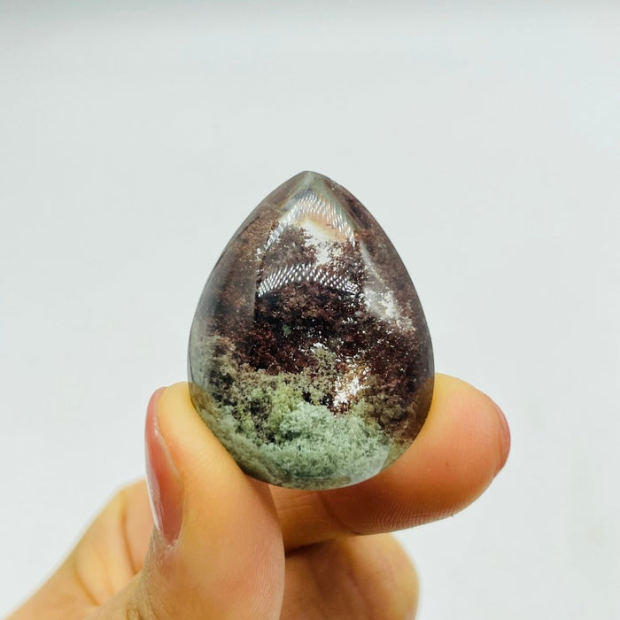Colorful Garden Quartz Lodolite For Jewelry Making DIY Pendant