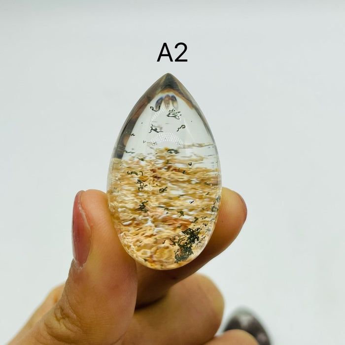 Colorful Garden Quartz Lodolite For Jewelry Making DIY Pendant