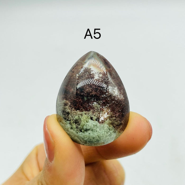 Colorful Garden Quartz Lodolite For Jewelry Making DIY Pendant