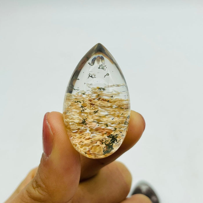 Colorful Garden Quartz Lodolite For Jewelry Making DIY Pendant