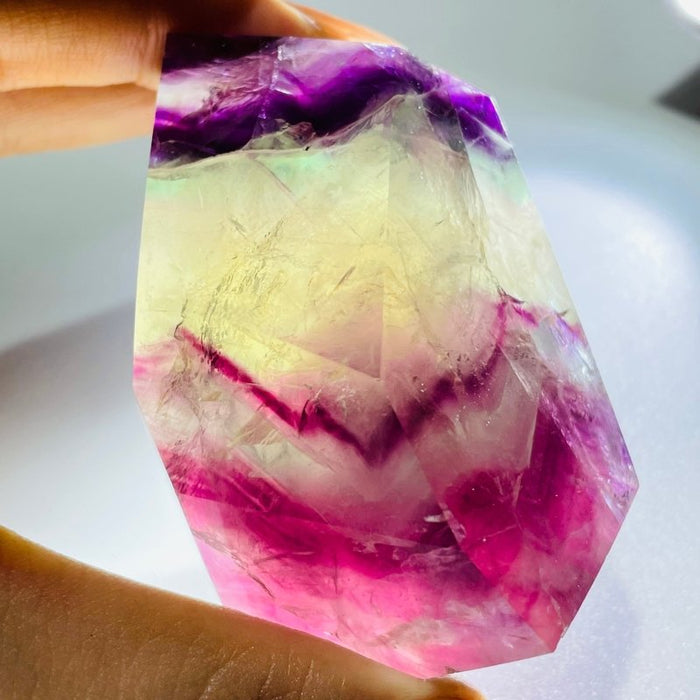 Colourful Fluorite Free Form With Rainbow Wholesale