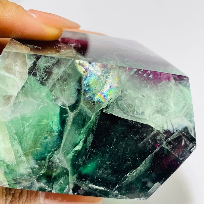 Colourful Fluorite Free Form With Rainbow Wholesale