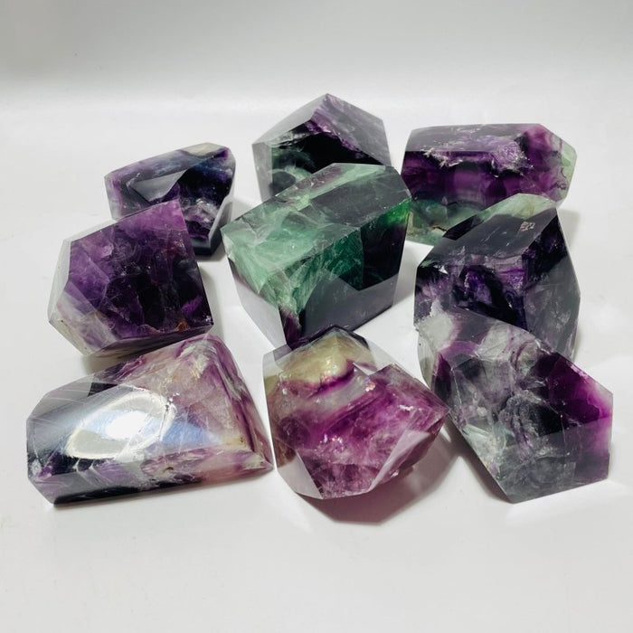Colourful Fluorite Free Form With Rainbow Wholesale