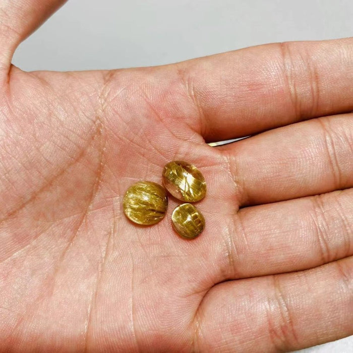 Custom Rutile Ring Silver925 High Quality Unique Crystal Ring Wholesale