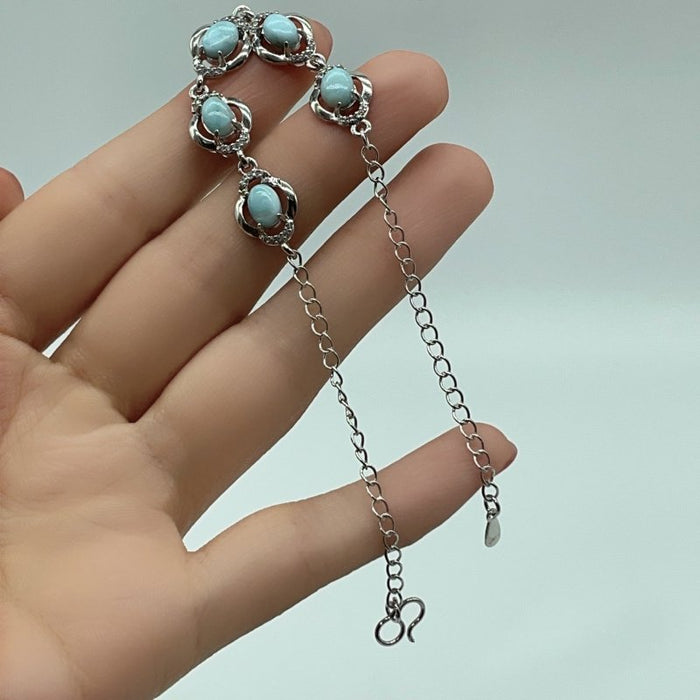 Dominican Republic Larimar Bracelets Wholesale