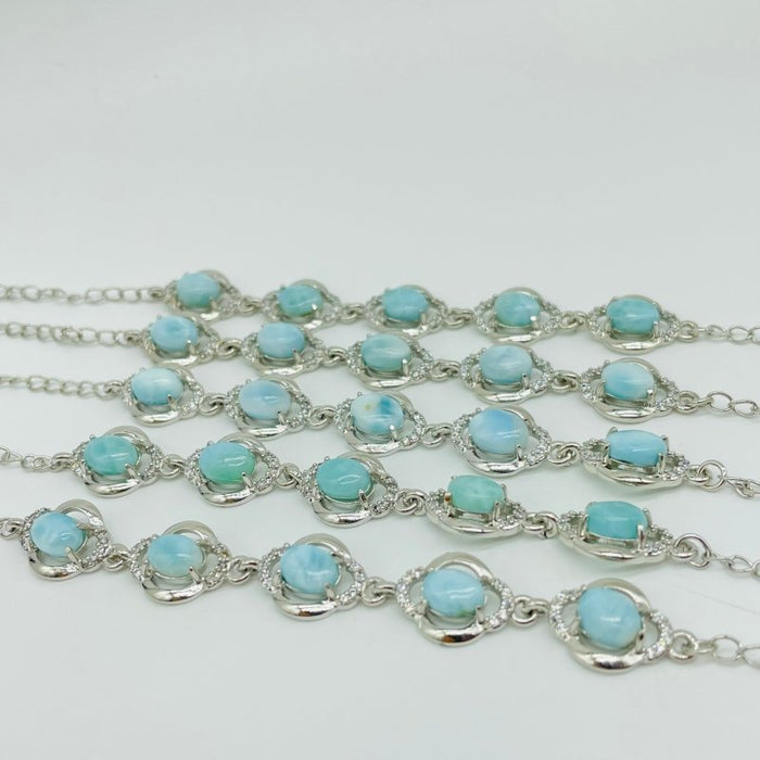 Dominican Republic Larimar Bracelets Wholesale