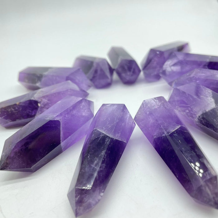 Double Points Amethyst Phantom Mountain Tower Points Wholesale
