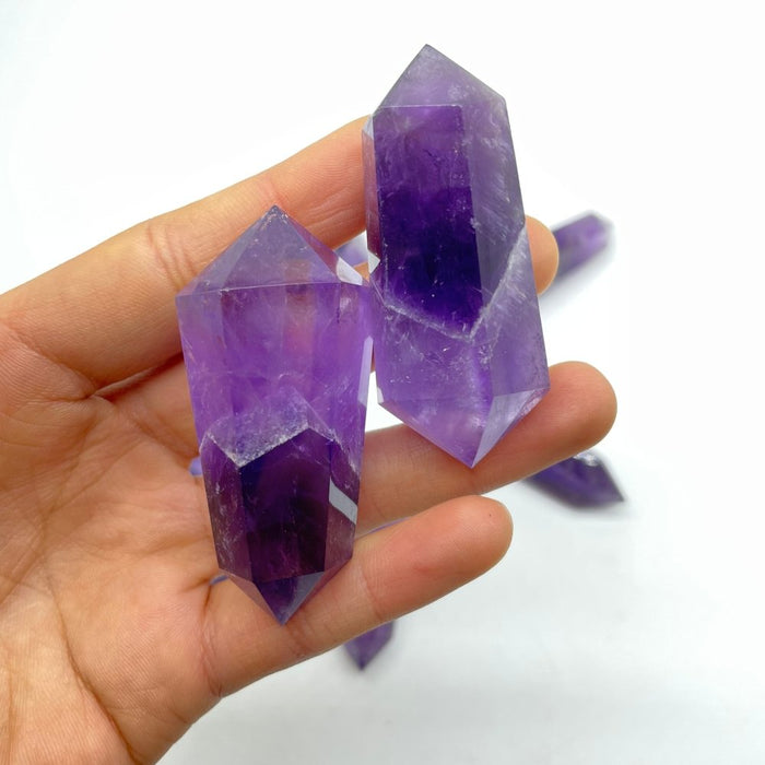 Double Points Amethyst Phantom Mountain Tower Points Wholesale
