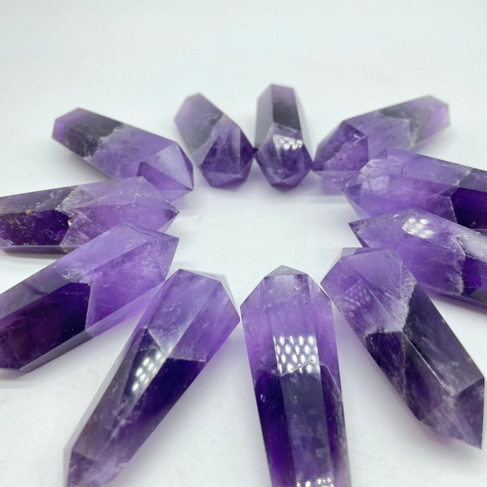 Double Points Amethyst Phantom Mountain Tower Points Wholesale
