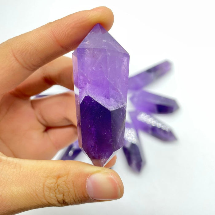 Double Points Amethyst Phantom Mountain Tower Points Wholesale