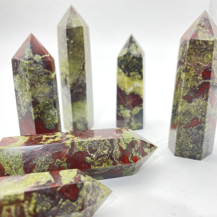 Dragon Blood Stone Tower Point Wholesale
