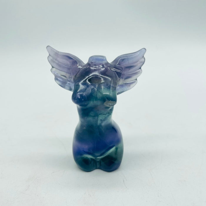 Fluorite Angel Goddess Carving Wholesale