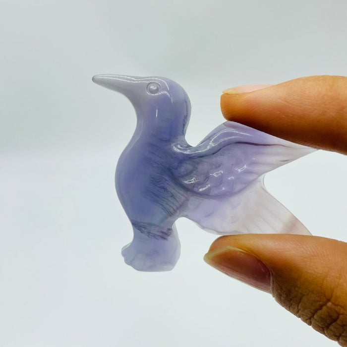 Fluorite Bird Carving Wholesale