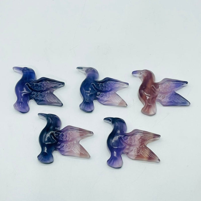 Fluorite Bird Carving Wholesale