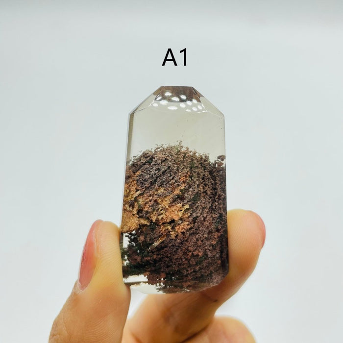 Garden Quartz Lodolite For Jewelry Making DIY Pendant