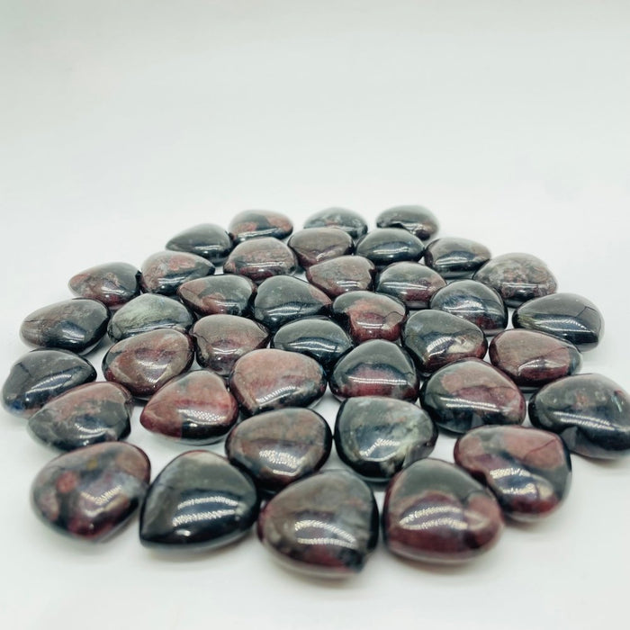 Garnet Mini Heart Wholesale