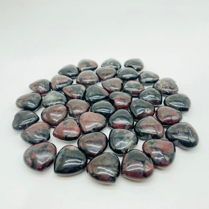 Garnet Mini Heart Wholesale