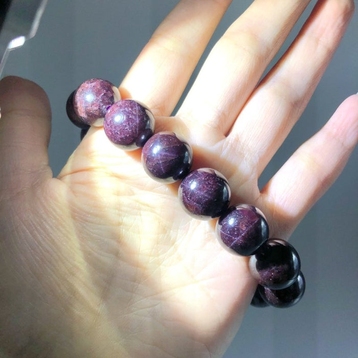 Garnet With Six Star Light Bracelets Wholesale
