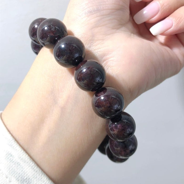 Garnet With Six Star Light Bracelets Wholesale