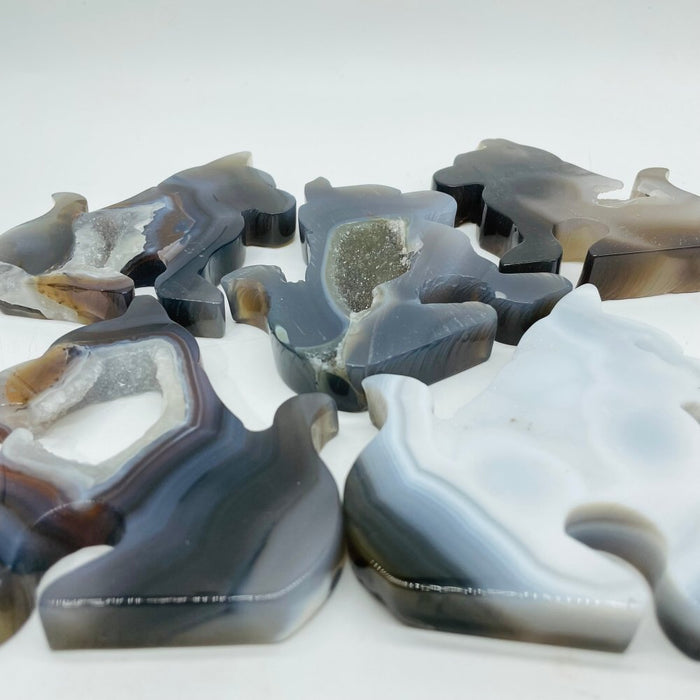 Geode Agate Druzy Dog Wholesale